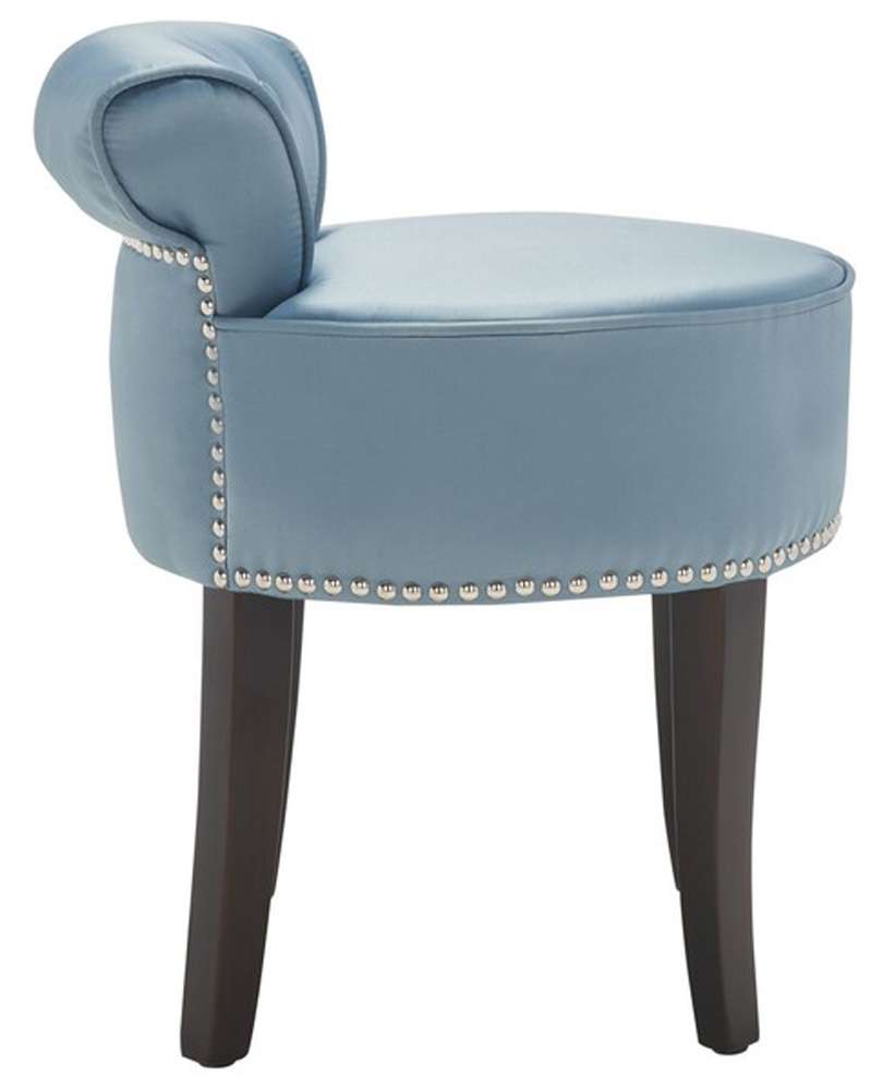 Safavieh - Georgia Vanity Stool - Teal - MCR4546S veiw 4
