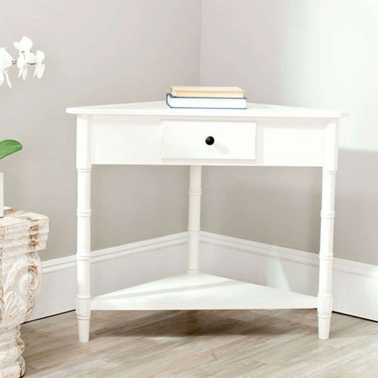 Safavieh - Gomez Corner Table - Distressed Cream - AMH5709C veiw 2