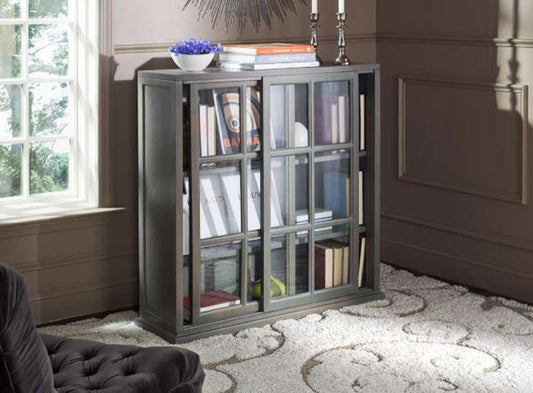 Safavieh - Greg Bookcase - Ash Grey - AMH6570C veiw 2