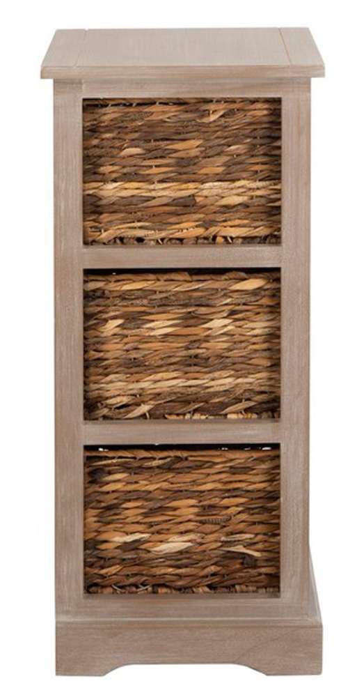 Safavieh - Halle Storage Side Table - White Washed - AMH5738E veiw 4