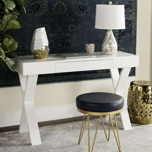 Safavieh - Harris Desk - White - FOX4238A veiw 2