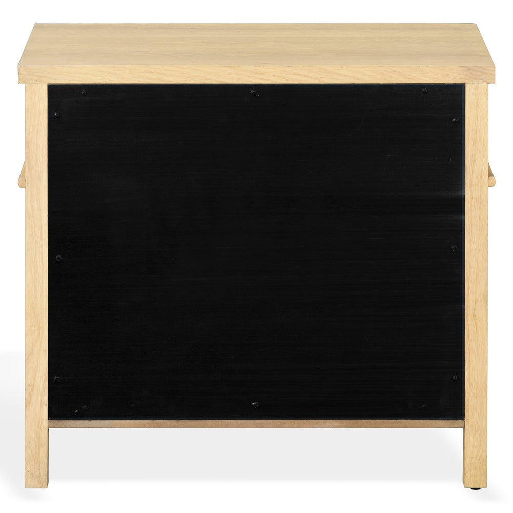 Safavieh - Haylie 1 Drawer Wood Nightstand / Oak - SFV2232A view 4