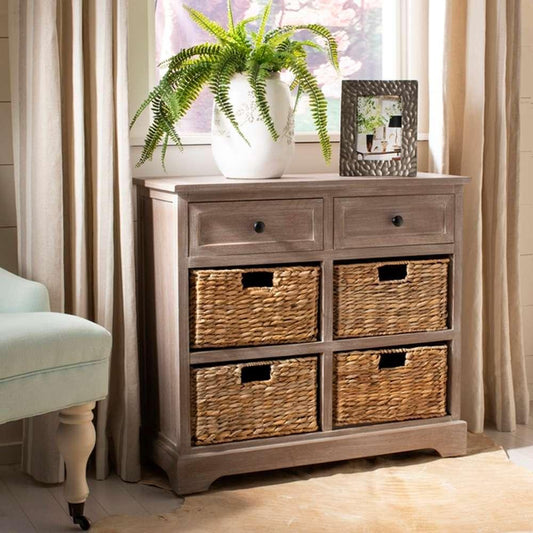Safavieh - Herman Storage Unit - White Washed - AMH5702G veiw 2