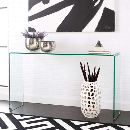 Safavieh - Huck Tempered Glass Console - Clear - CNS7301B veiw 2