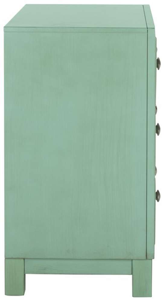 Safavieh - Izumi 3 Drawer Chest - Turquoise - CHS9201A veiw 4