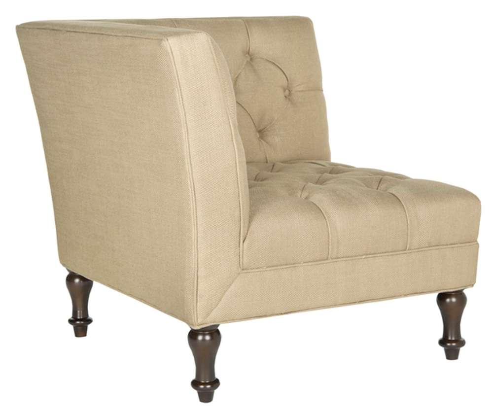 Safavieh - Jack Corner Chair - Antique Gold - MCR4643C veiw 3