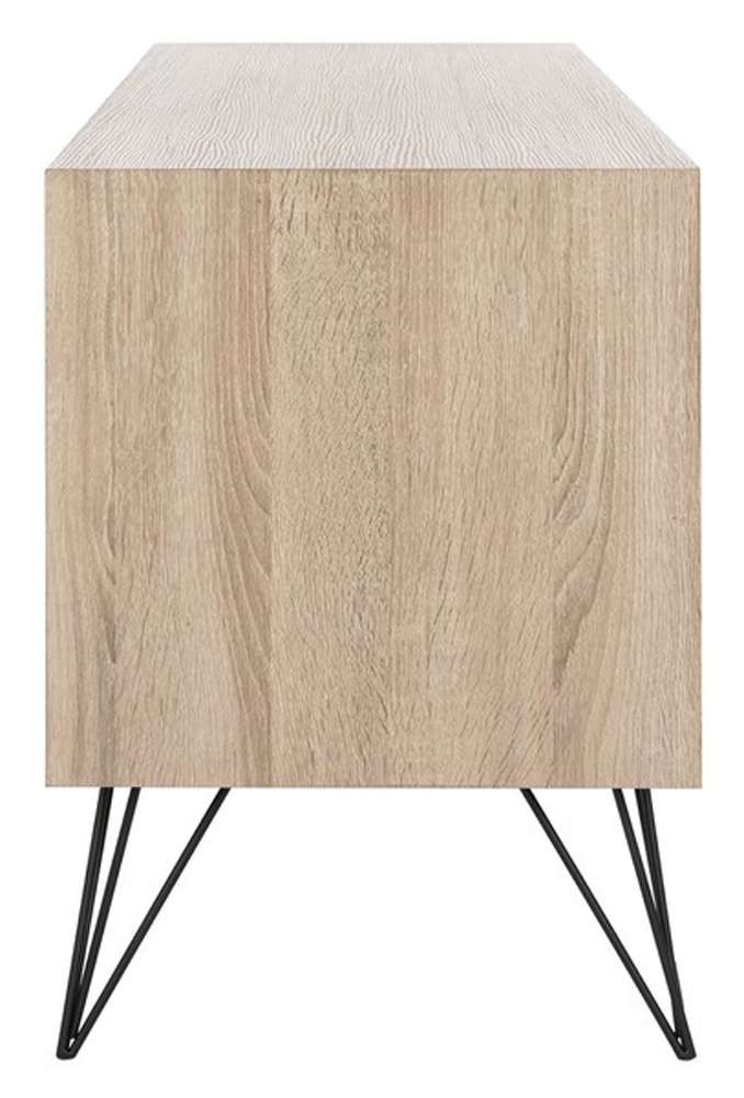 Safavieh - Jeralyn Sideboard - Light Oak - Black - FOX4232A veiw 4