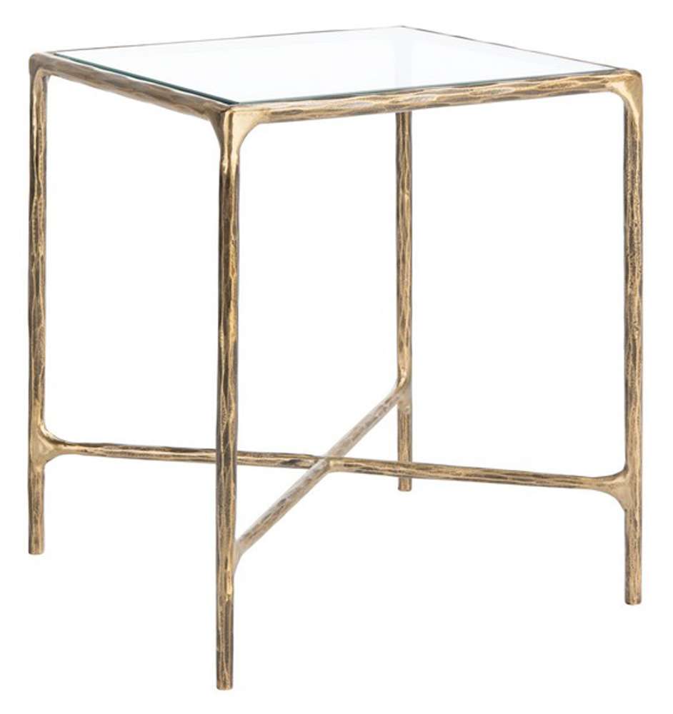 Safavieh - Couture - Jessa Metal Square End Table - Brass - SFV9503A veiw 3