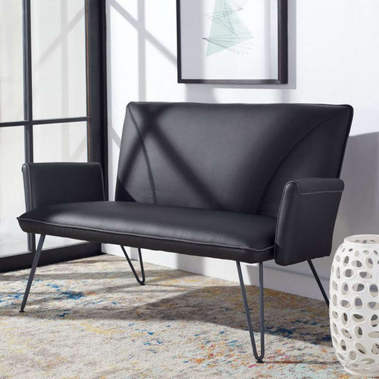 Safavieh - Johannes Settee - Black - FOX1701D veiw 2