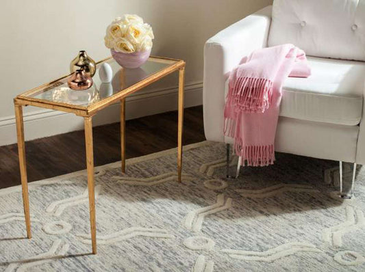 Safavieh - Juliana Coffee Table - Gold - Clear - FOX2580A veiw 2