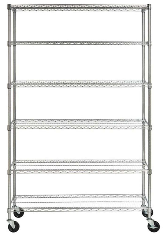 Safavieh - Juliet6 Tier Heavy Duty Shelve - Chrome - HAC2005A veiw 2