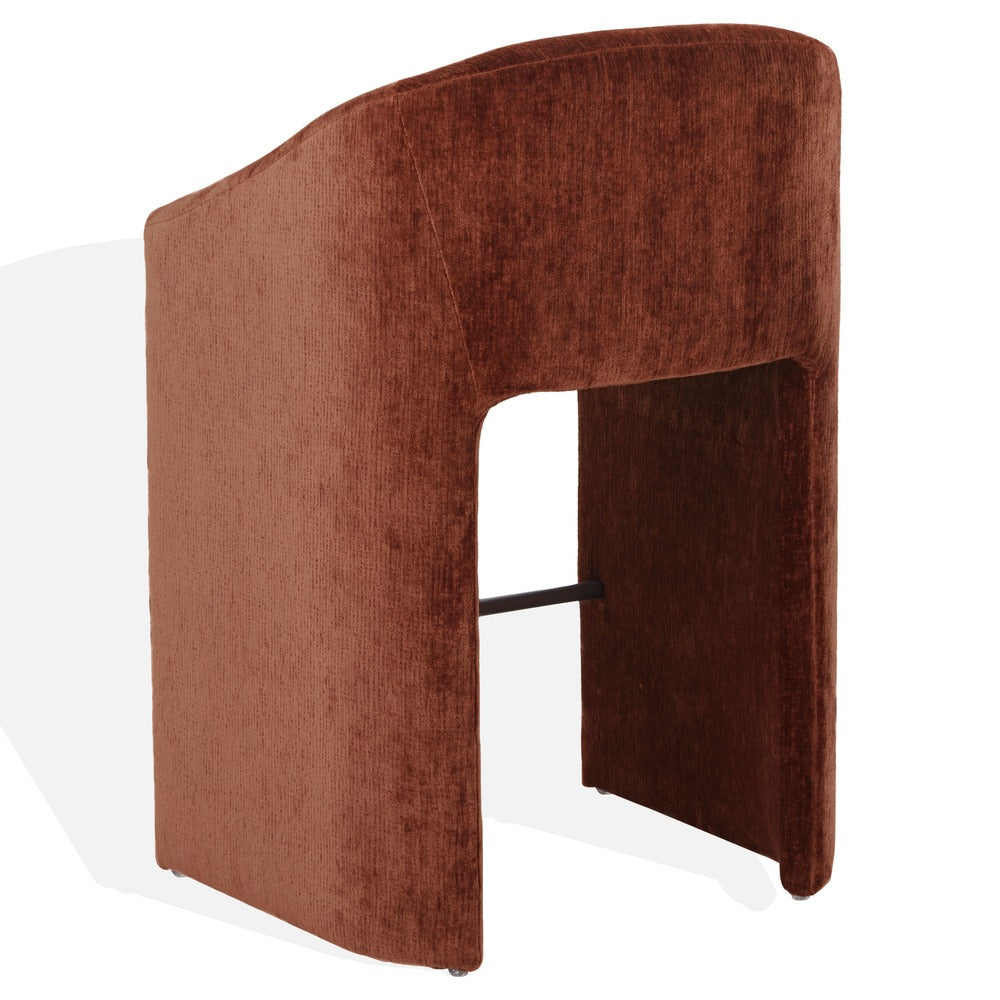 Safavieh - Kagan Chenille Barstool / Ochre - SFV4858F view 4