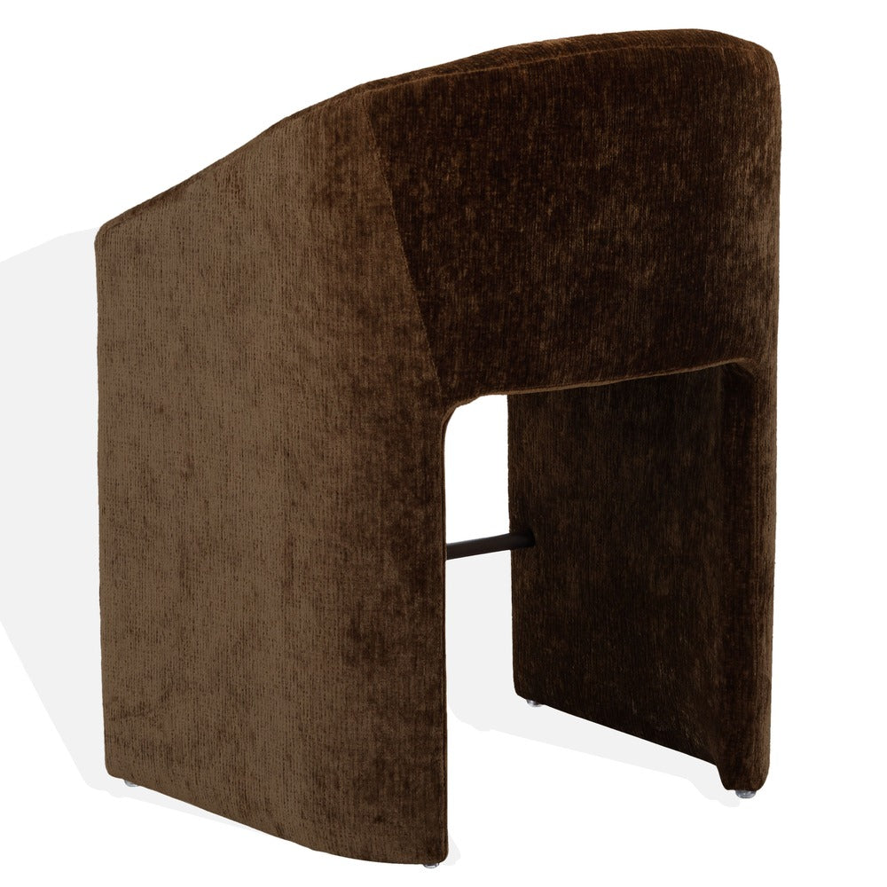 Safavieh - Kagan Chenille Counter Stool / Brown - SFV4857E view 4