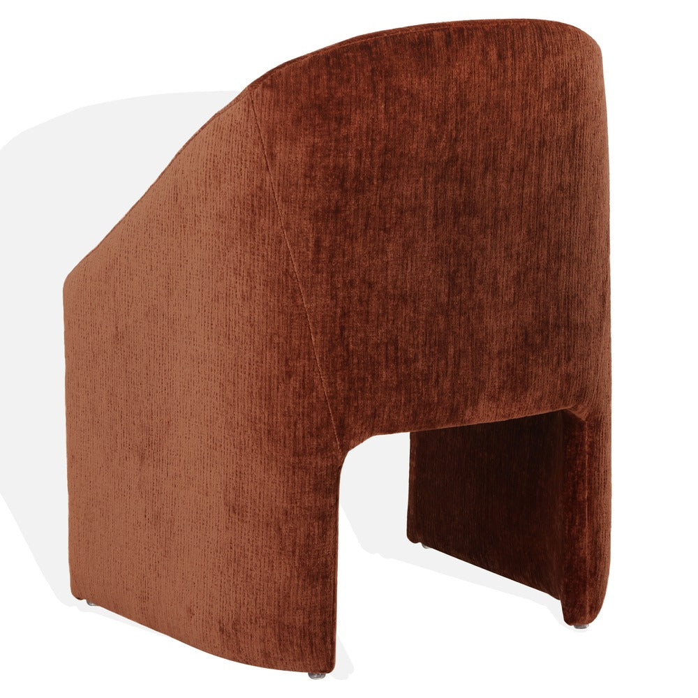 Safavieh - Kagan Chenille Dining Chair / Ochre - SFV4856F view 4