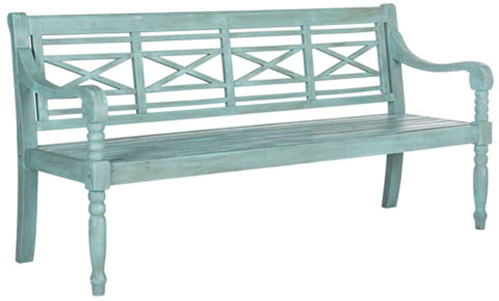 Safavieh - Karoo Bench - Beach House Blu - PAT6704C veiw 2