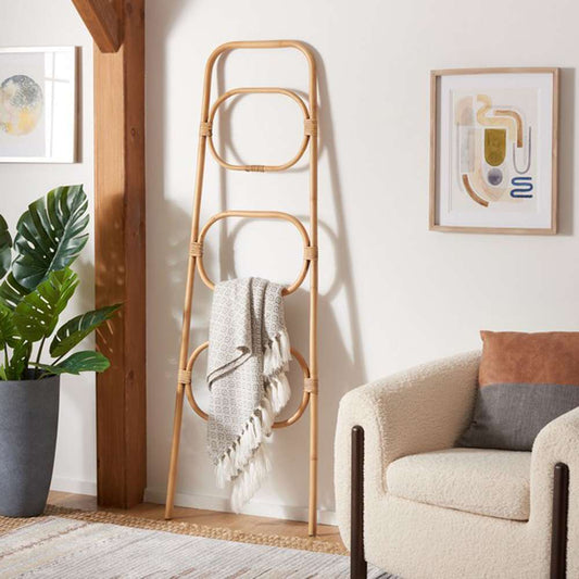 Safavieh - Keita 3 Tier Towel Hanger - Honey Brwn Wash - STG6502C veiw 2