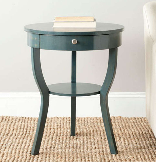 Safavieh - Kendra End Table - Dark Teal - AMH6620B veiw 2