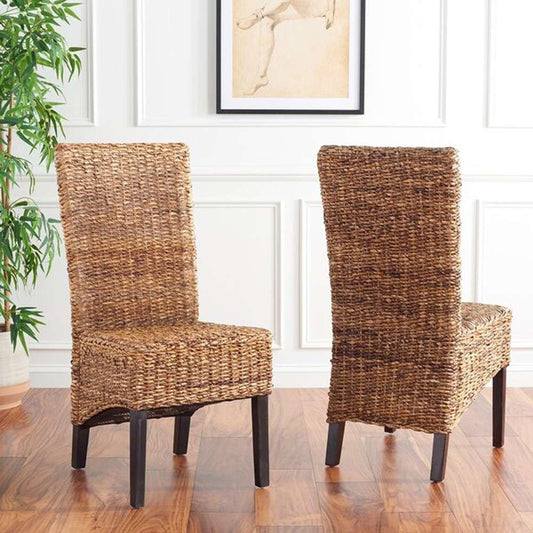 Safavieh - Kiska Side Chair - Dark Brown (Set of 2) - FOX1021A-SET2 veiw 2
