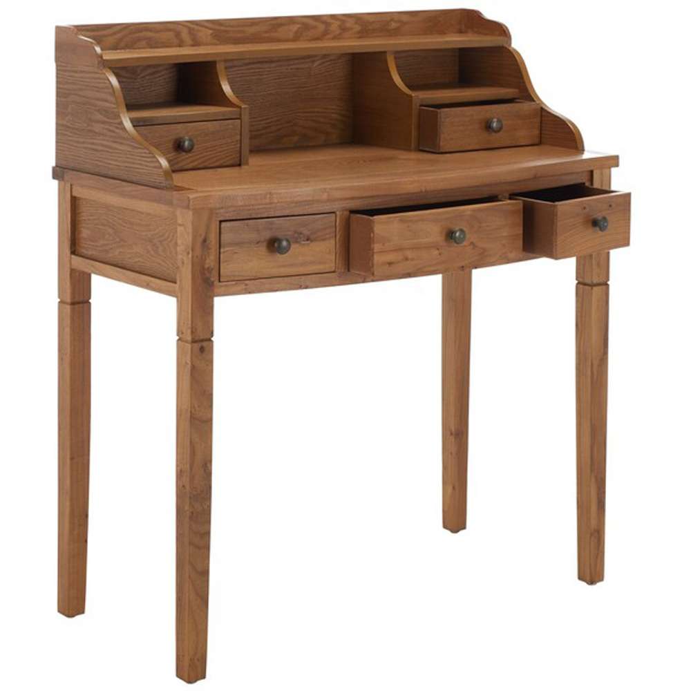 Safavieh - Landon Writing Desk - Oak - AMH6516A veiw 4