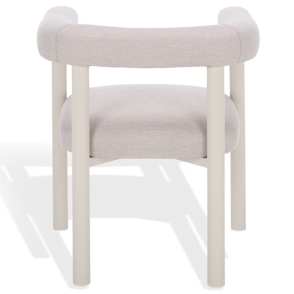 Safavieh - Larissa Patio Dining Chair / White / Beige - CPT4021A view 3