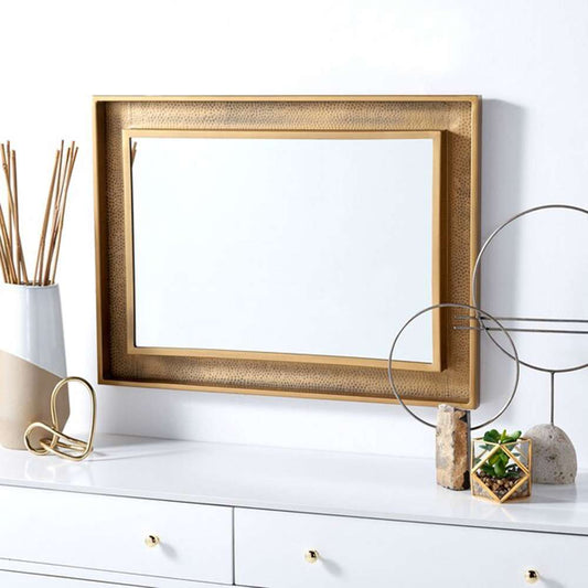 Safavieh - Lavanya 23.5in Mirror - Brass - MRR3049A veiw 2