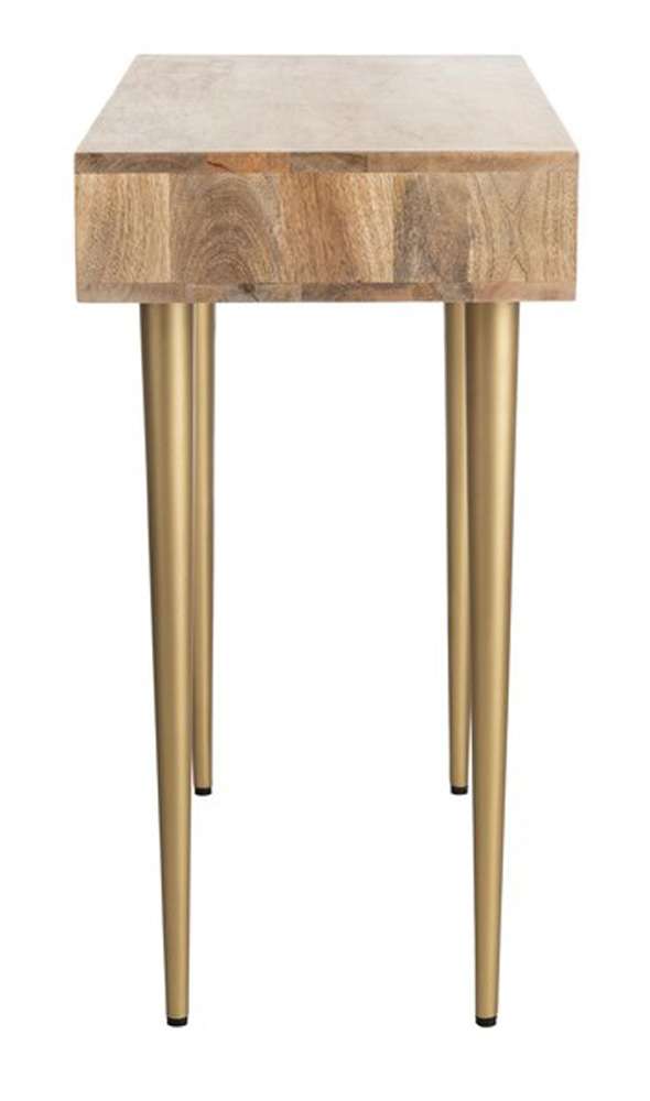 Safavieh - Leni Desk - Natural - Brass - DSK9003A veiw 4