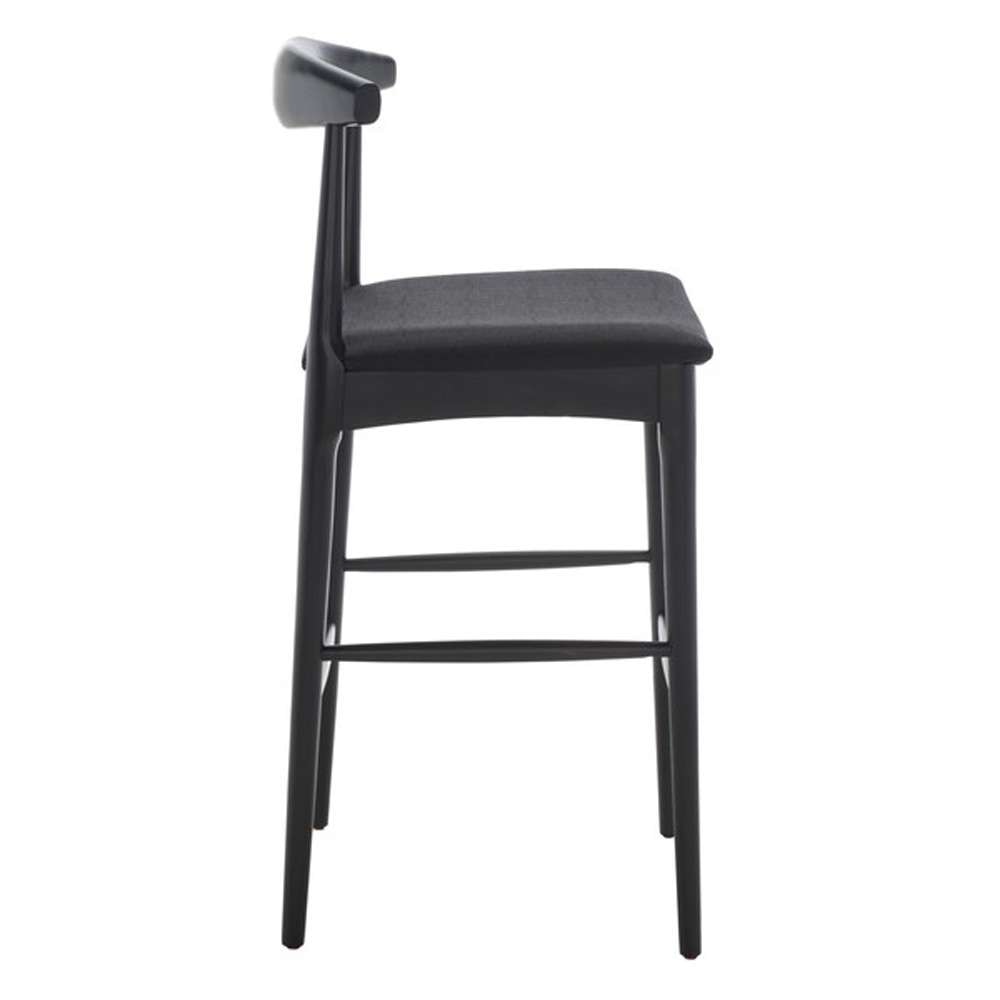 Safavieh - Lionel Retro Barstool - Black - BST1503B veiw 4