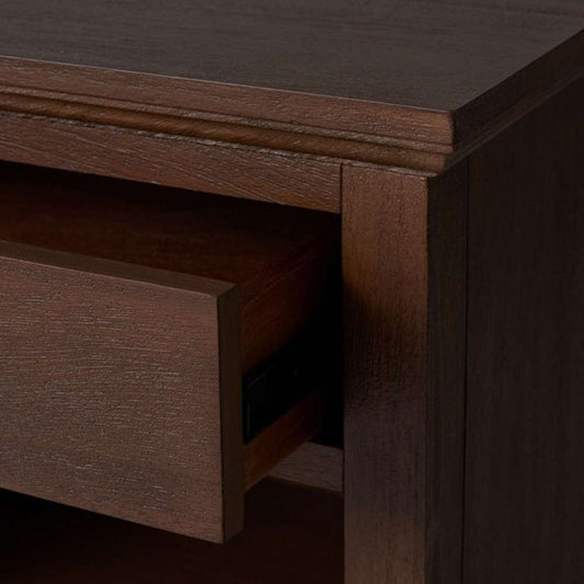 Safavieh - Couture - Lisabet 1 Drawer Wd Nightstand - Brown - SFV7704A veiw 2
