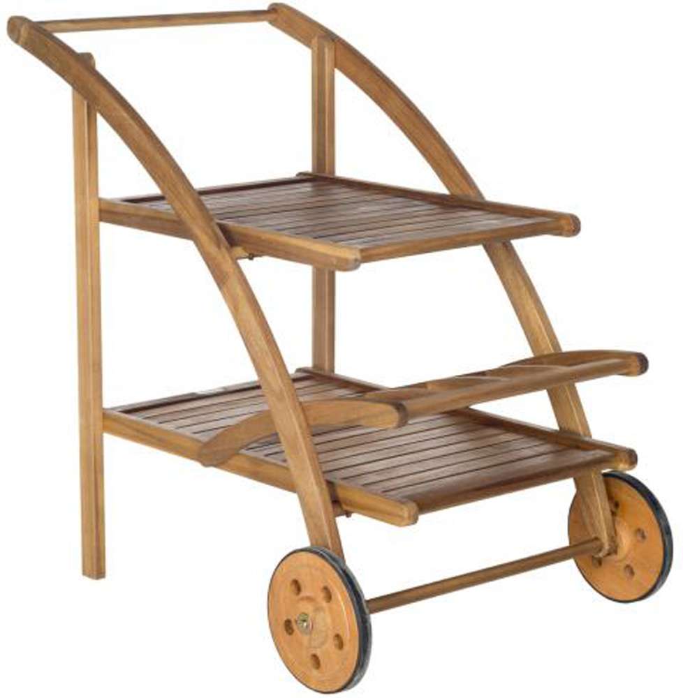 Safavieh - Lodi Tea Cart - Natural - PAT7009A veiw 3