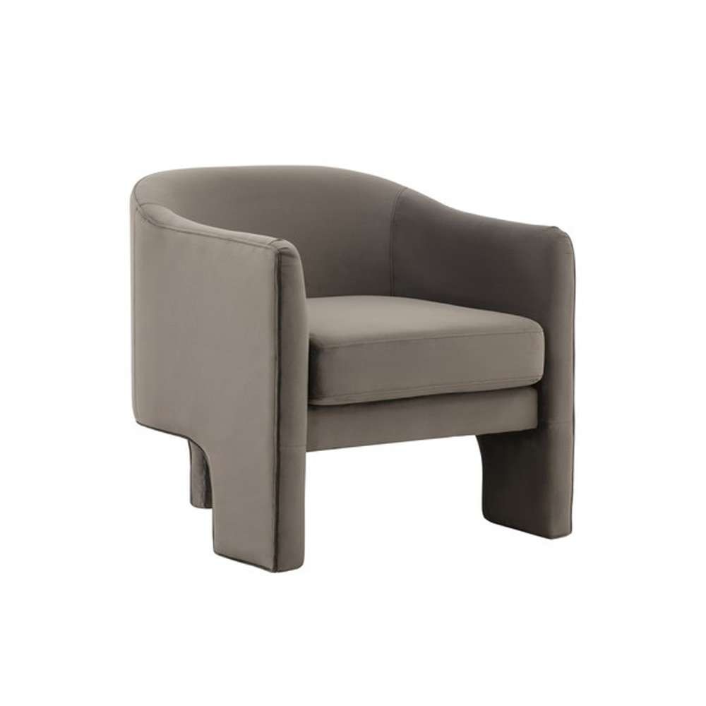 Safavieh - Couture - Londyn Accent Chair - Dark Brown - SFV4770A veiw 3