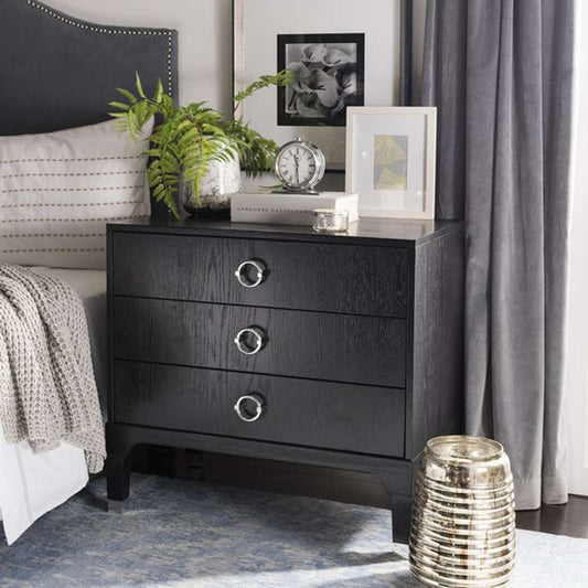 Safavieh - Lorna Night Stand - Black - FOX6232A veiw 2
