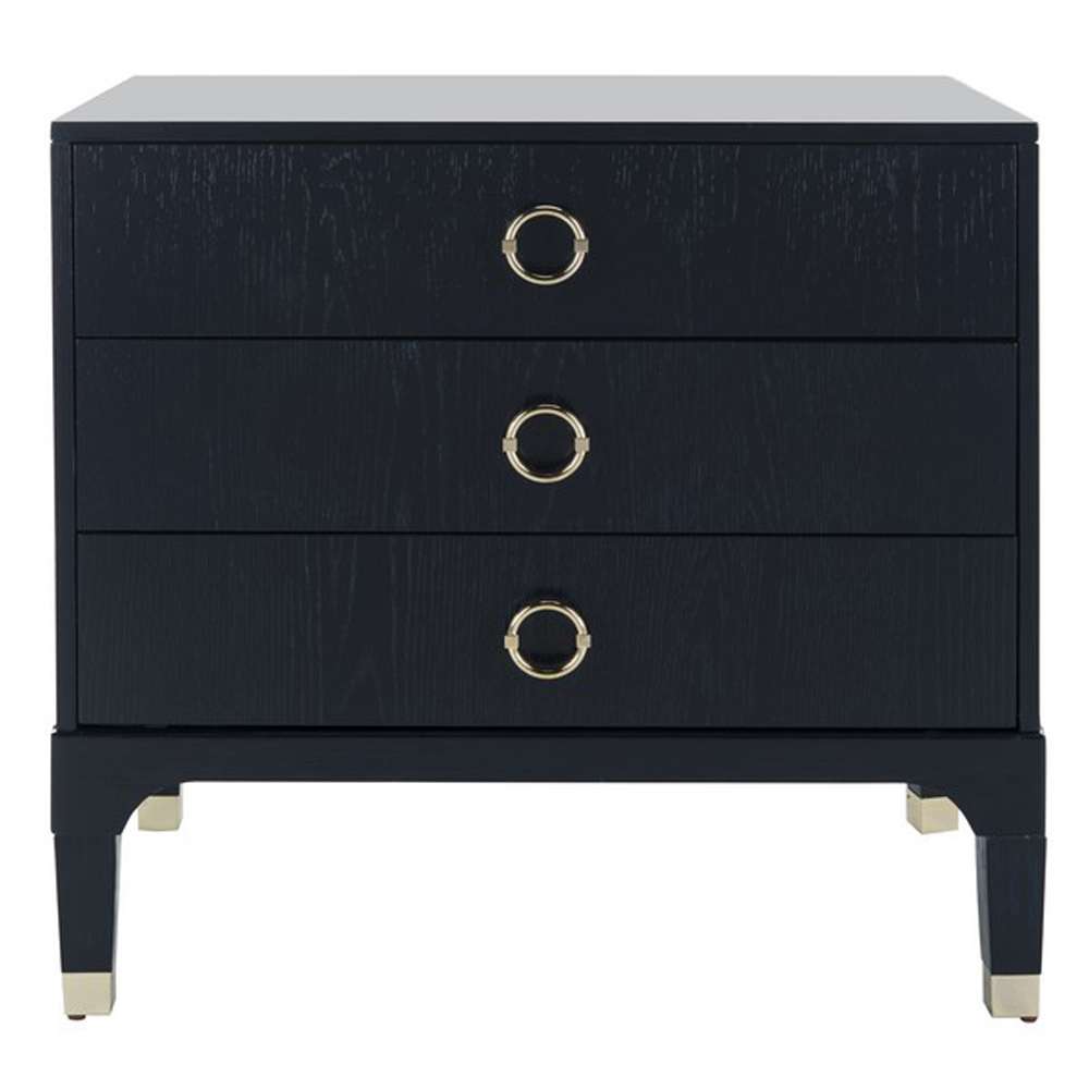 Safavieh - Lorna Night Stand - Navy - FOX6232B view 1