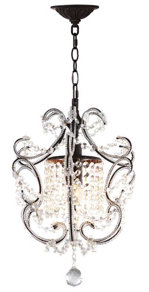 Safavieh - Luna Chandelier - Clear - Brown - LIT4437A veiw 1