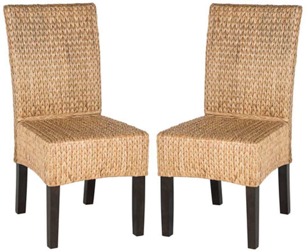 Safavieh - Luz Dining Chair - Natural (Set of 2) - SEA8016A-SET2 veiw 1
