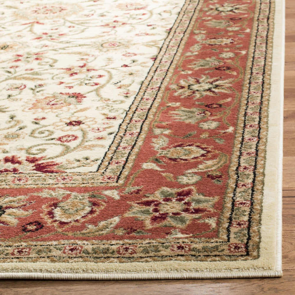Safavieh - Lyndhurst 212R Ivory Rust - 10" X 14" - LNH212R-10 view 3