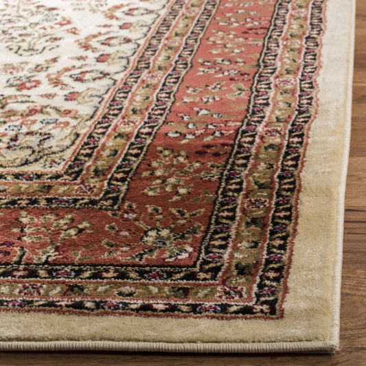 Safavieh - Lyndhurst Sarouk 331R Ivory Rust - 6" X 6" - LNH331R-6SQ view 2