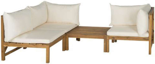 Safavieh - Lynwood Outdoor Sectional - Natural - Beige - PAT6713A veiw 2