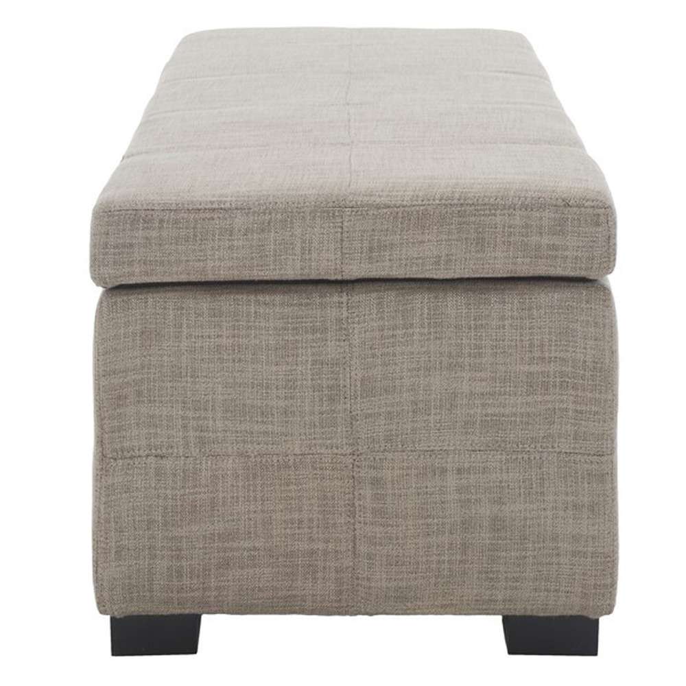 Safavieh - Madison Lg Storage Bench - Stone - HUD8226M veiw 3
