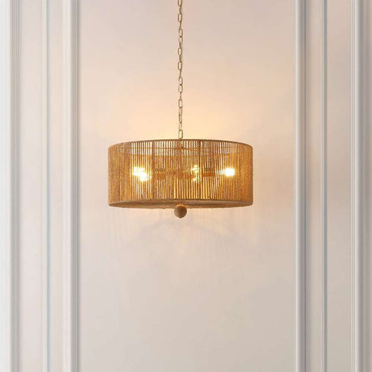 Safavieh - Mamba 5 Lt 24in Pendant - Natural - Gold - PND4186A veiw 2