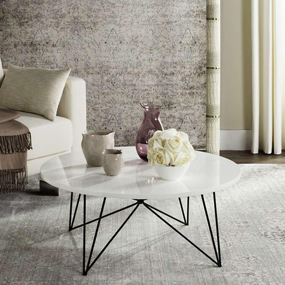 Safavieh - Maris Coffee Table - White - FOX4261B veiw 2