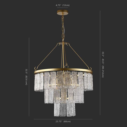 Safavieh - Couture - Marjory 3 Tier Chandelier - Gold - CTL1015A veiw 2