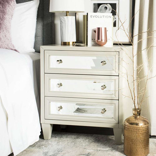 Safavieh - Marlon 3 Drawer Chest - Taupe - CHS9202B veiw 2