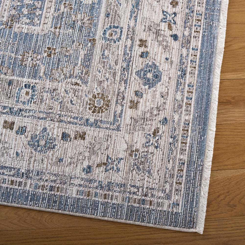 Safavieh - Martha Stewart Whitney 0638M Blue / Ivory - 8" X 10" - MSR0638M-8 view 3