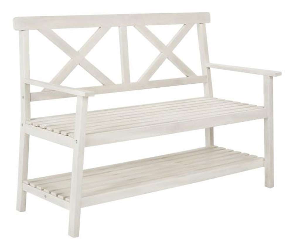 Safavieh - Mayer 2 Seat Bench - White - PAT6744B veiw 4