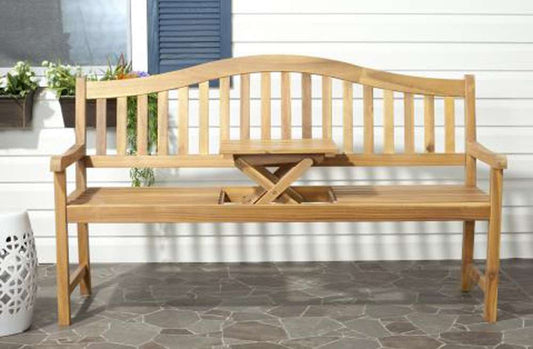 Safavieh - Mischa Bench - Natural - FOX6703A veiw 2