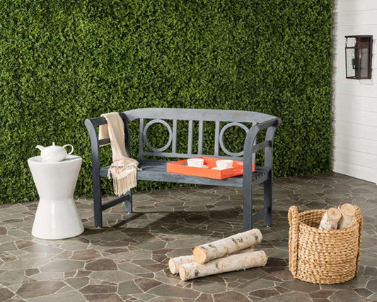Safavieh - Moorpark 2 Seat Bench - Ash Grey - PAT6743B veiw 2