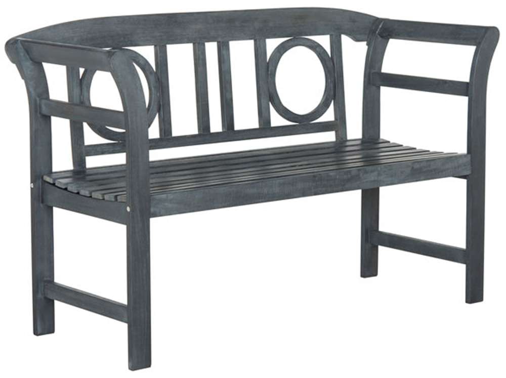 Safavieh - Moorpark 2 Seat Bench - Ash Grey - PAT6743B veiw 3