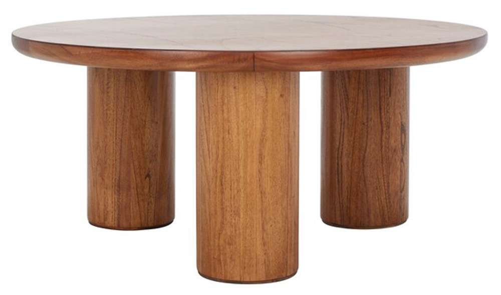 Safavieh - Mork 3 Leg Round Coffee Table - Natural - COF6604A veiw 4