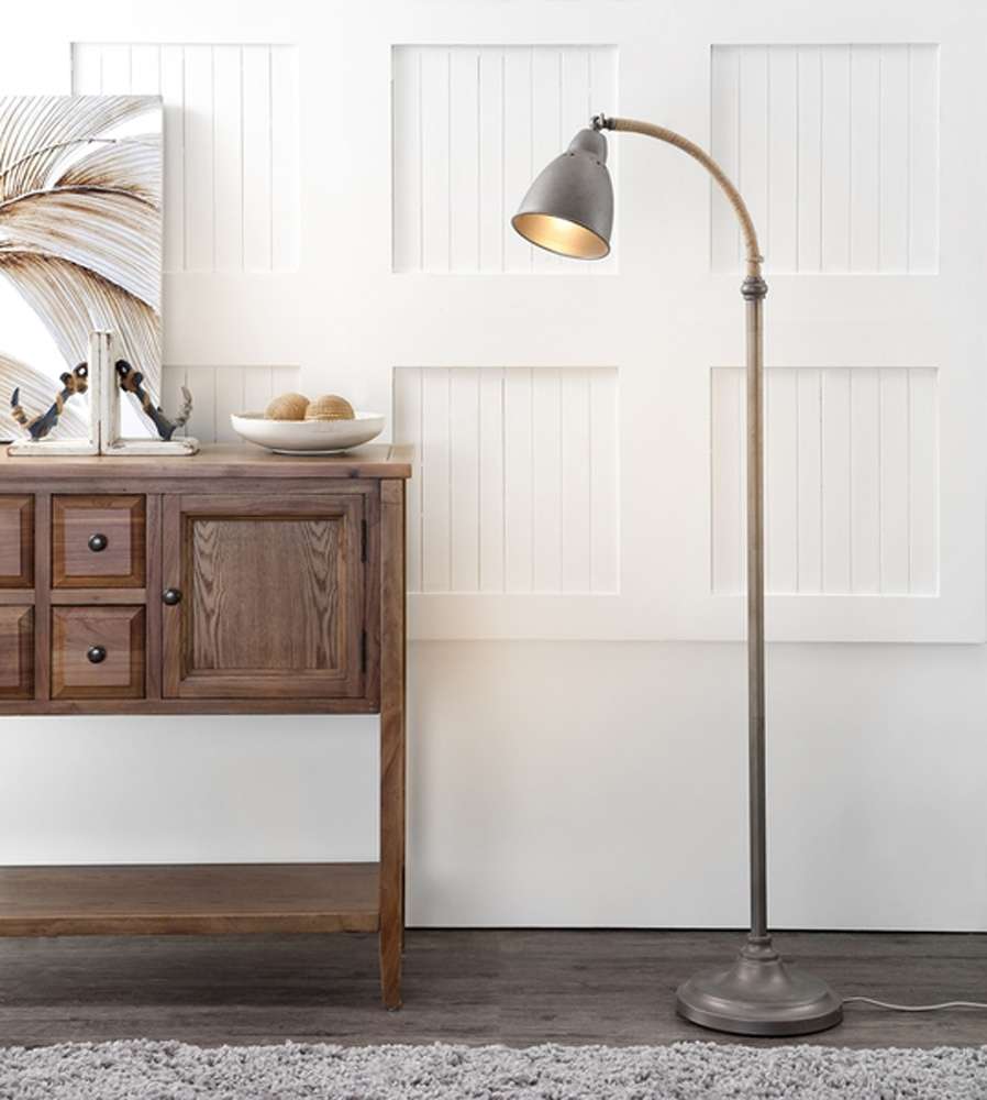 Safavieh - Naldo Floor Lamp - Grey - FLL4011A veiw 2