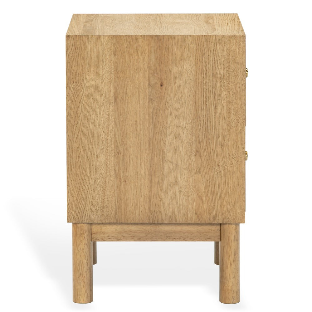 Safavieh - Orion 2 Drawer Wood Nightstand / Brown Oak - SFV2246B view 5